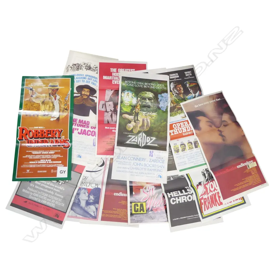 17 DAY BILLS FOR MOVIES FROM THE 1970S AND 1908S - titles include 'Young Frankenstein' + 'Bilitis' Image 1++