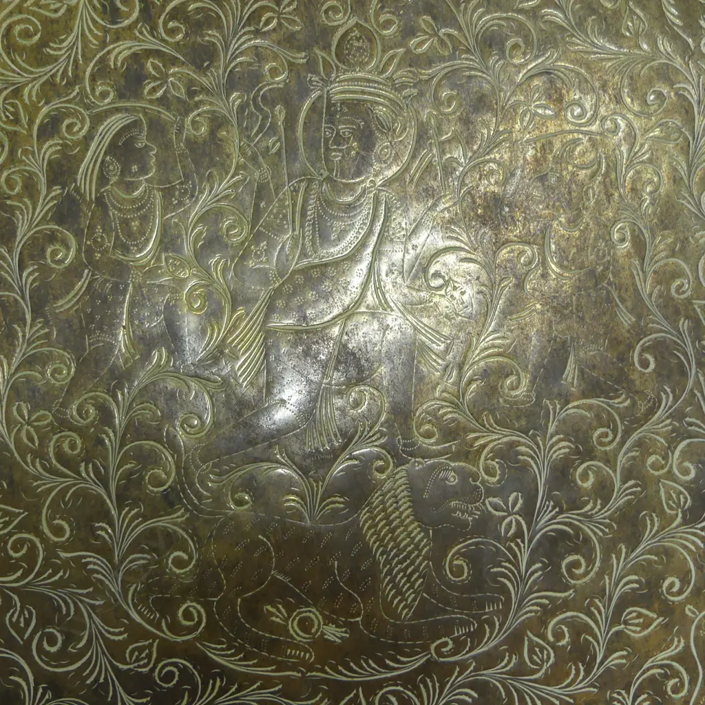 LG INDIAN COPPER TRAY Dia.760mm Image 1++