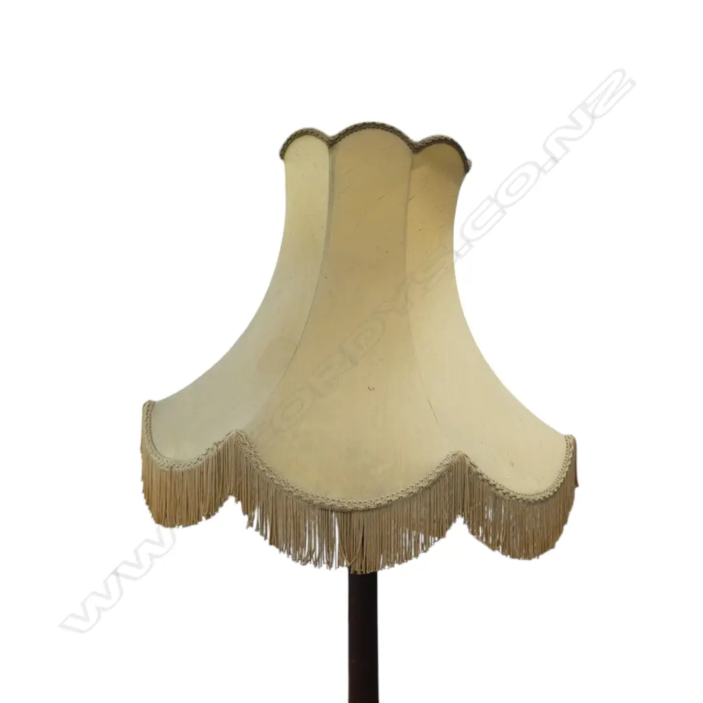 1940S OAK STANDARD LAMP H. 1900mm Image 1++