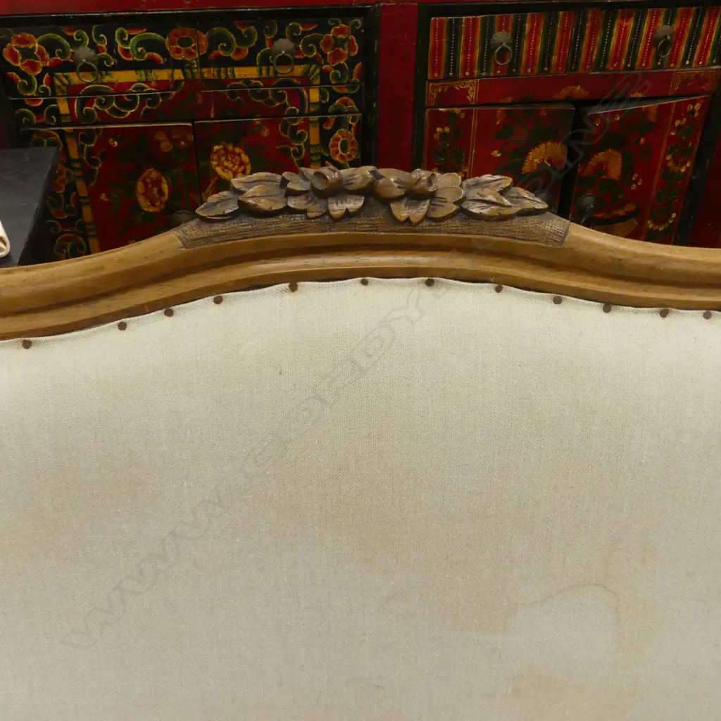 ANTIQUE SOFA upholstery needs replacing L.1500mm Image 1++