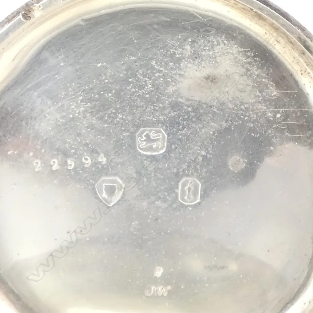 STG SILVER POCKET WATCH Image 1++