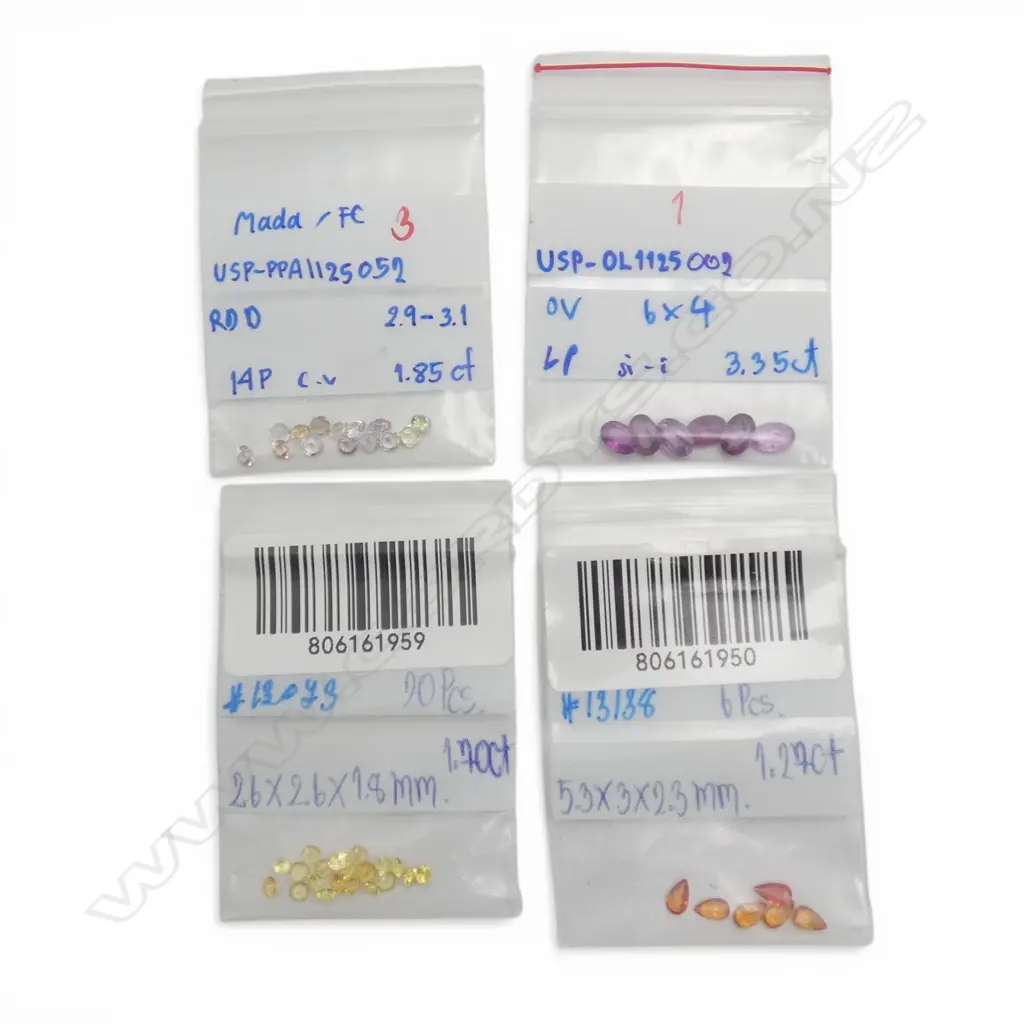 ASST. SML FACET CUT SAPPHIRES Image 1++