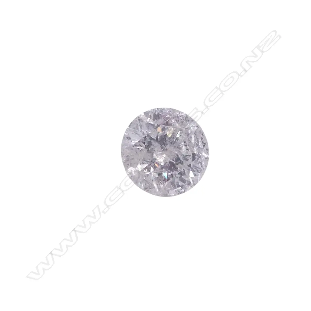 1.14CT UNSET ROUND BRILLIANT CUT DIAMOND (IGL REPORT) Image 1++
