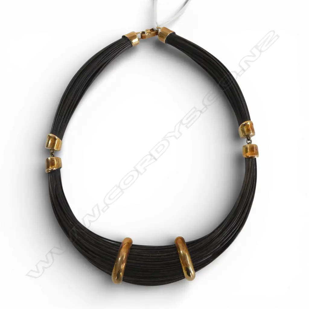 9CT ELEPHANT HAIR NECKLACE Image 1++