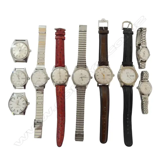 10 CHINESE SHANGHAI WRISTWATCHES 