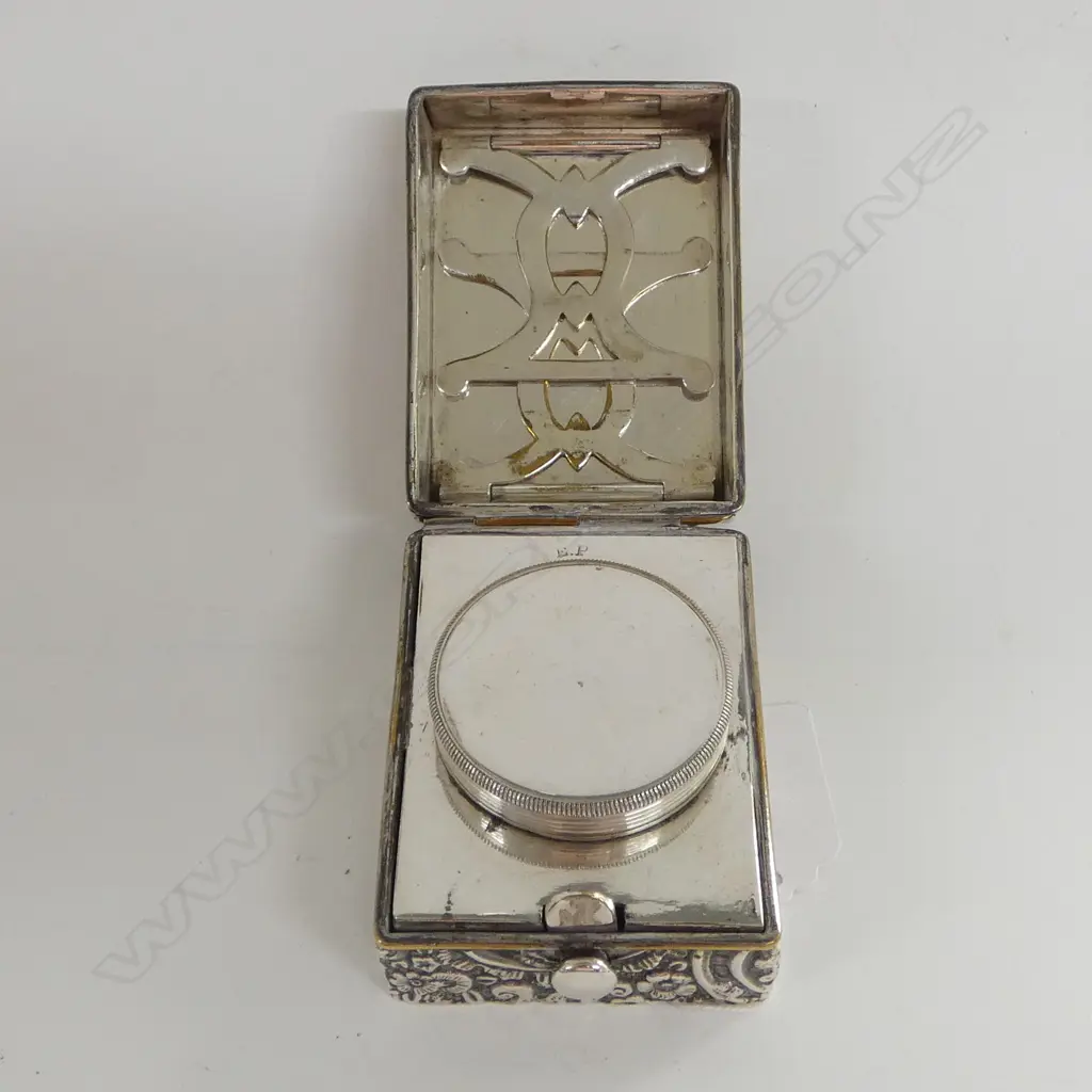 STG SILVER BURNER, CHESTER 1899 75x60x40mm Image 1++