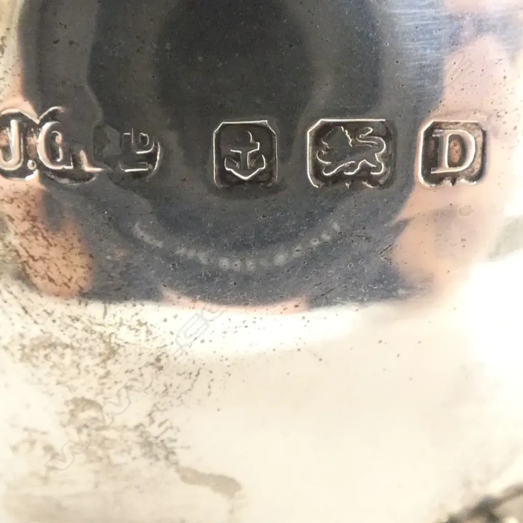 4 PCE STG SILVER COFFEE / TEA SET 1580gms B'HAM 1926-29 Image 1++