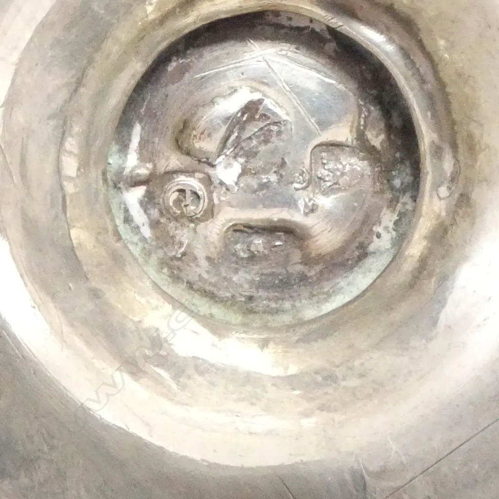 GEORGE III SILVER BALUSTER SUGAR SIFTER London 1820. some dents 100gms Image 1++