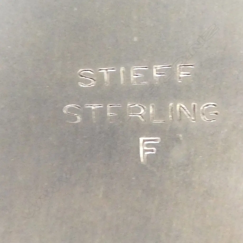 8 STIEFF STG SILVER SIDE PLATES 155mm dia 687gms Image 1++