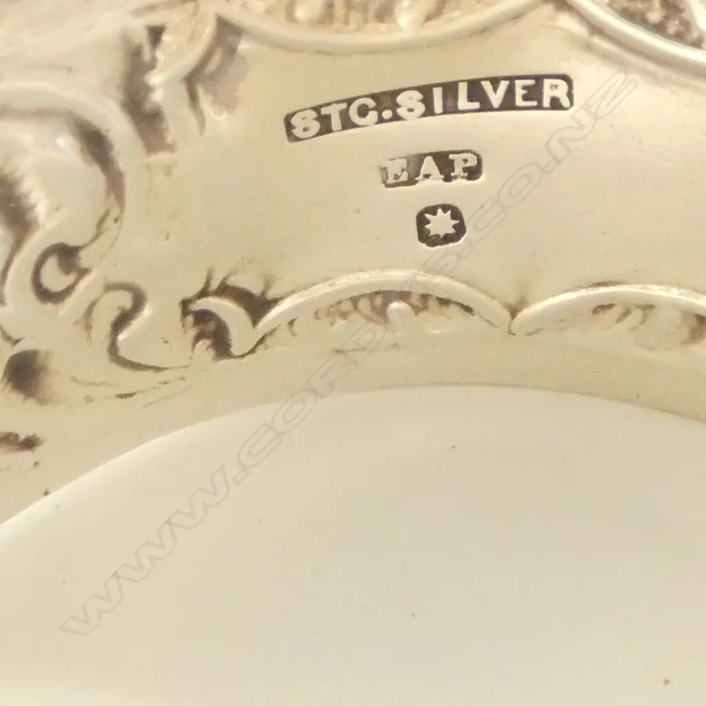 10 NAPKIN RINGS (9 STG SILVER 238gms) Image 1++