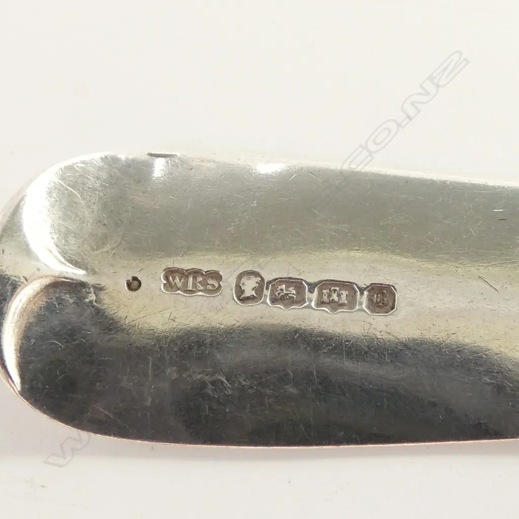 STG SILVER TABLESPOON, WILLIAM RAWLINGS SOBEY, EXETER 1838 L.230mm 82gms Image 1++