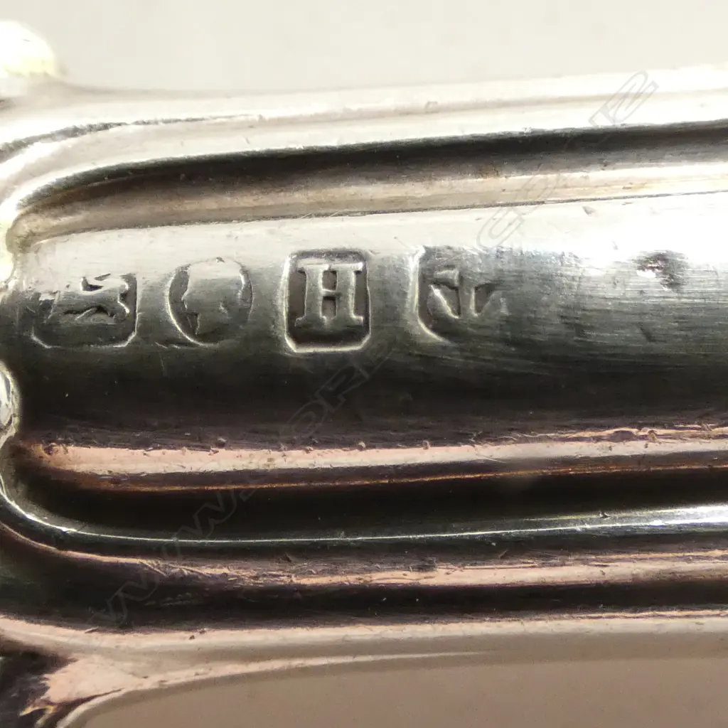 4 STG SILVER HANDLED KNIVES; 3 CAKE L.290mm, 1 GRAPEFRUIT Image 1++