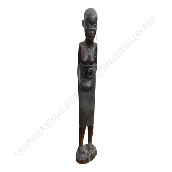 AFRICAN FIGURE H.710mm