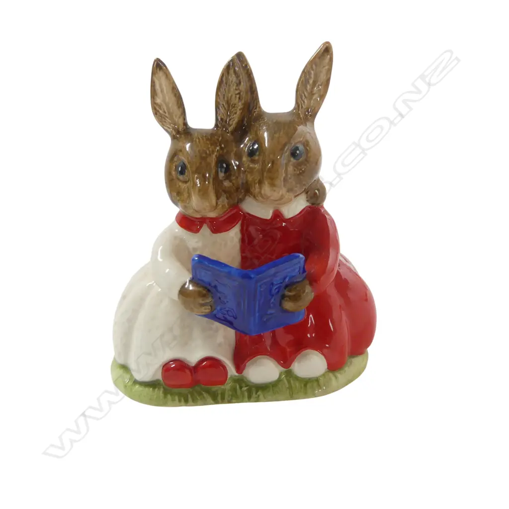 ROYAL DOULTON COLLECTORS CLUB 15th ANN. 'PARTNERS IN COLLECTING' FIGURINE H.80mm Image 1++