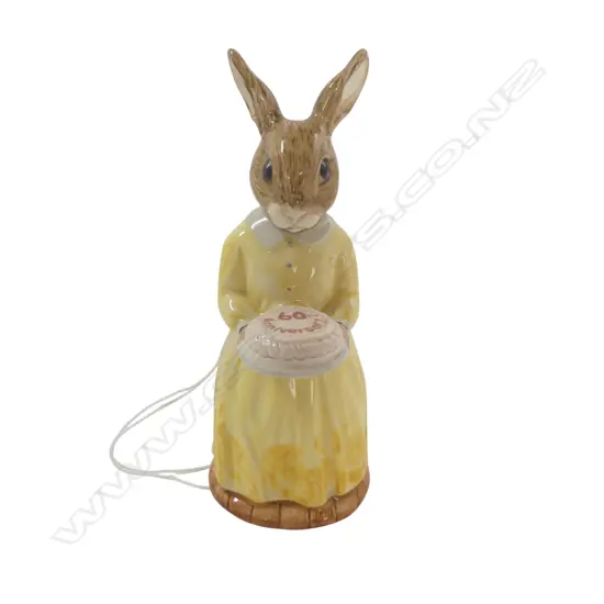 ROYAL DOULTON 60th ANN. BUNNYKINS FIGURINE H.110mm