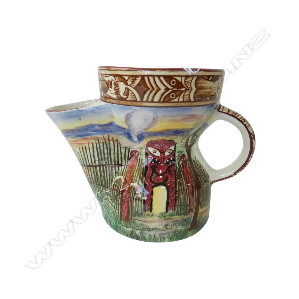 RARE GRIMWADES ROYAL WINTON MAORI LAND SHAVING MUG  Image 1++
