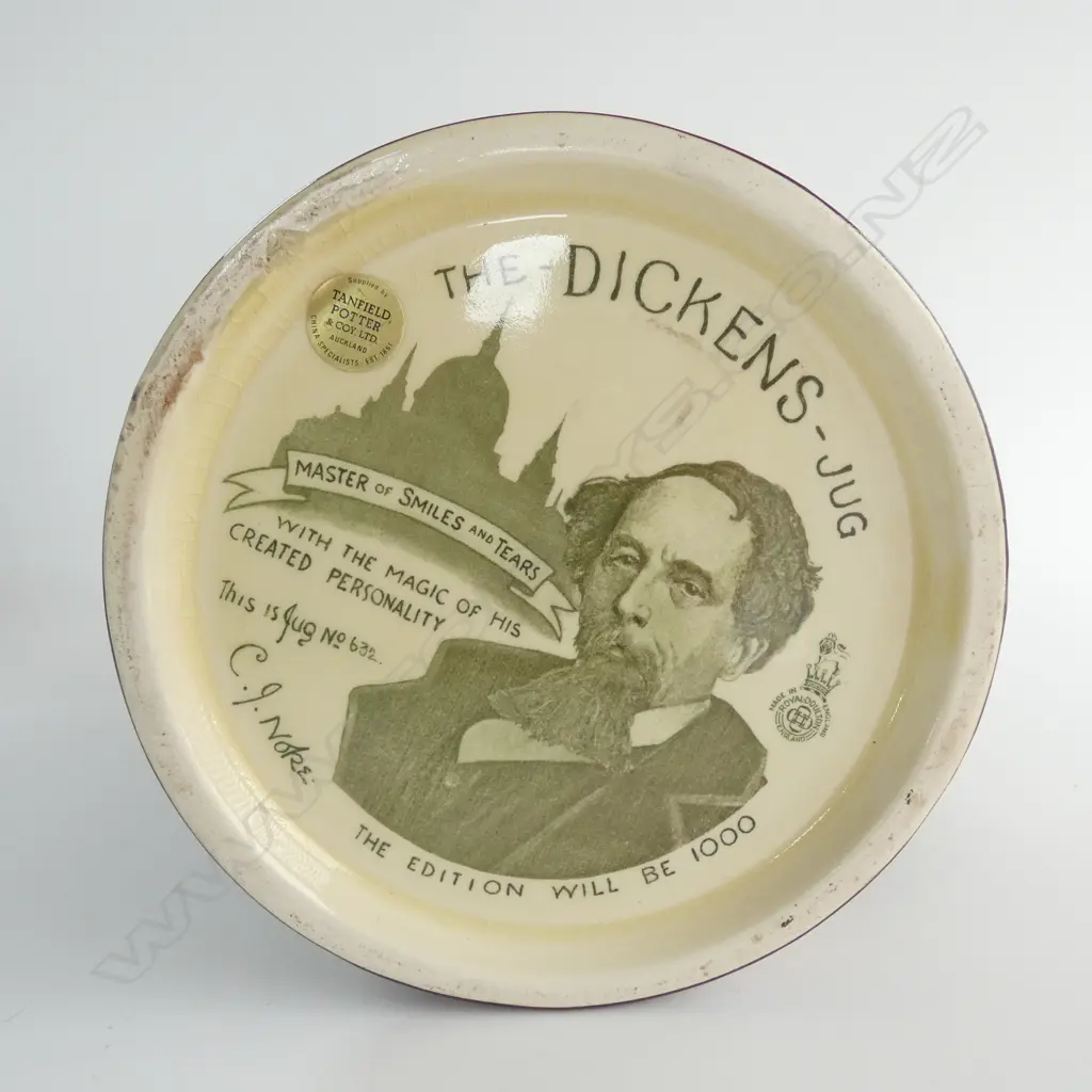 LARGE ROYAL DOULTON 'THE DICKENS JUG' H.265mm Image 1++