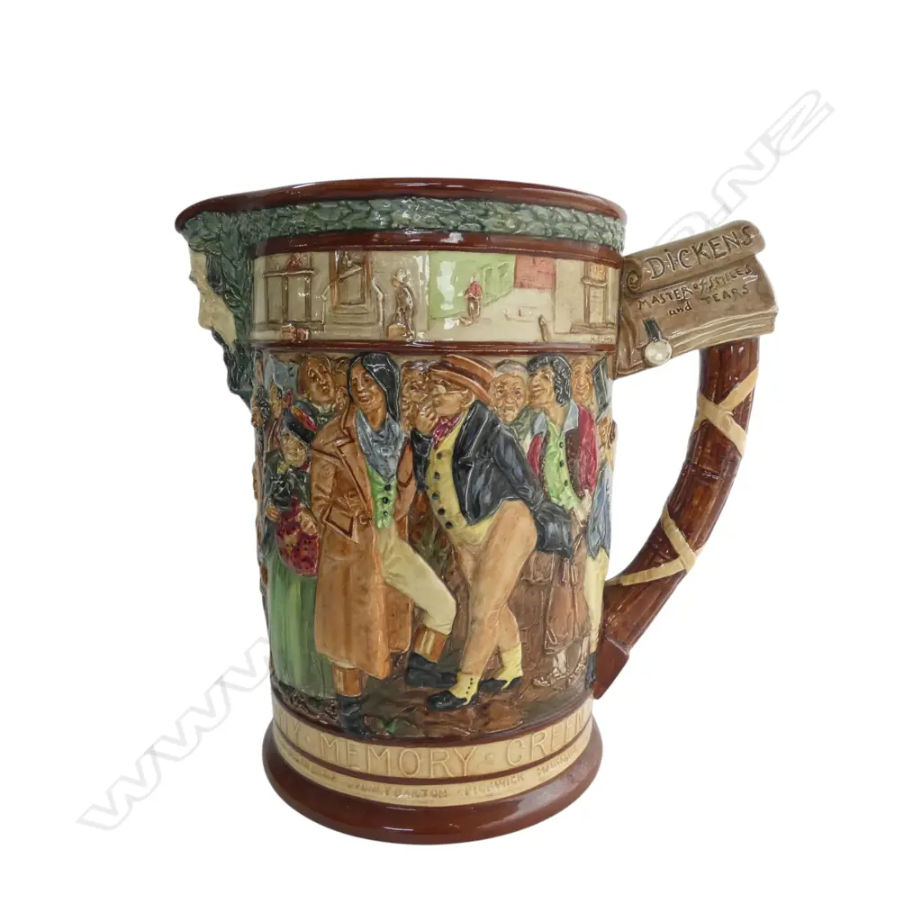 LARGE ROYAL DOULTON 'THE DICKENS JUG' H.265mm Image 1++