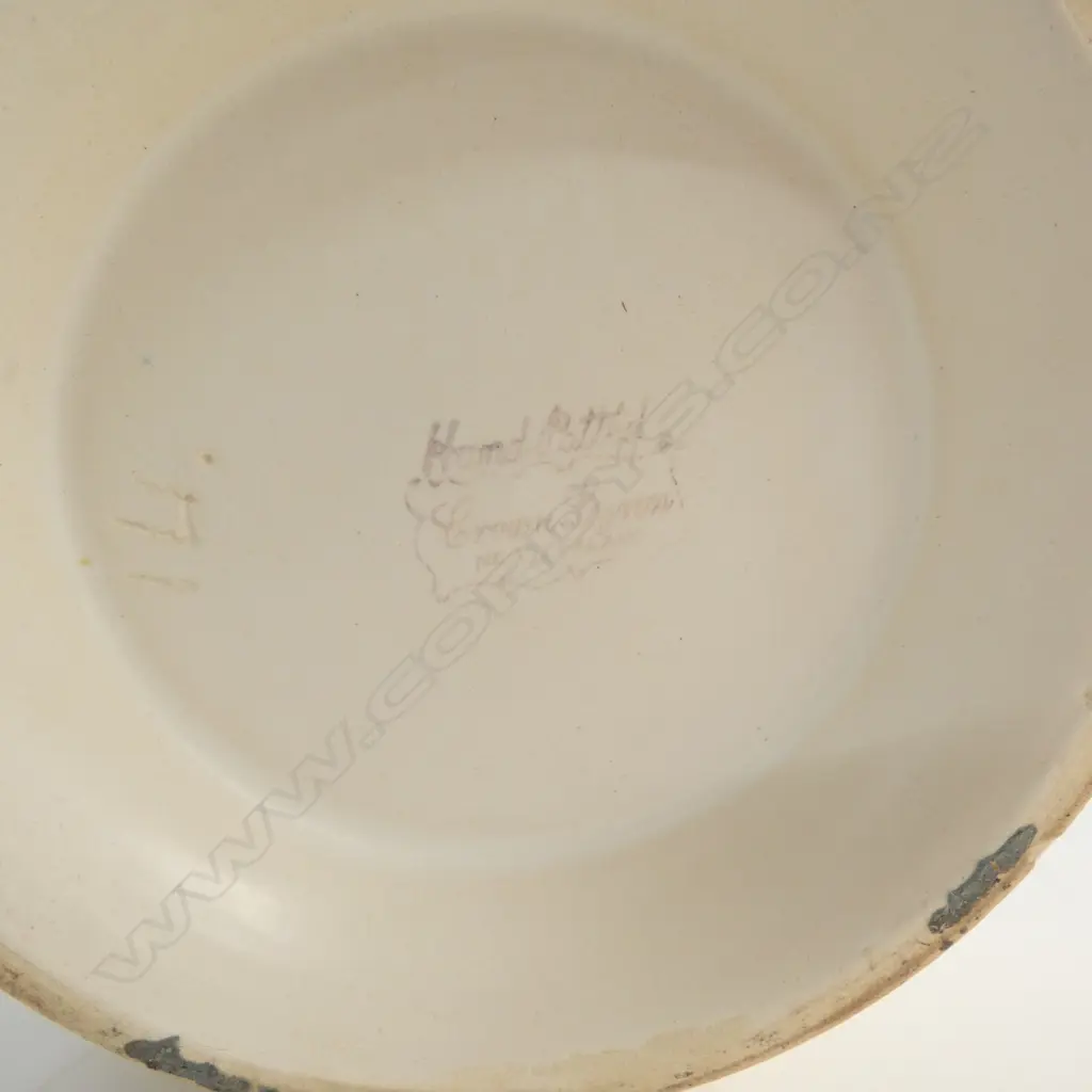 CROWN LYNN ERNEST SHUFFLEBOTHAM HAND POTTED VASE H.170mm Image 1++