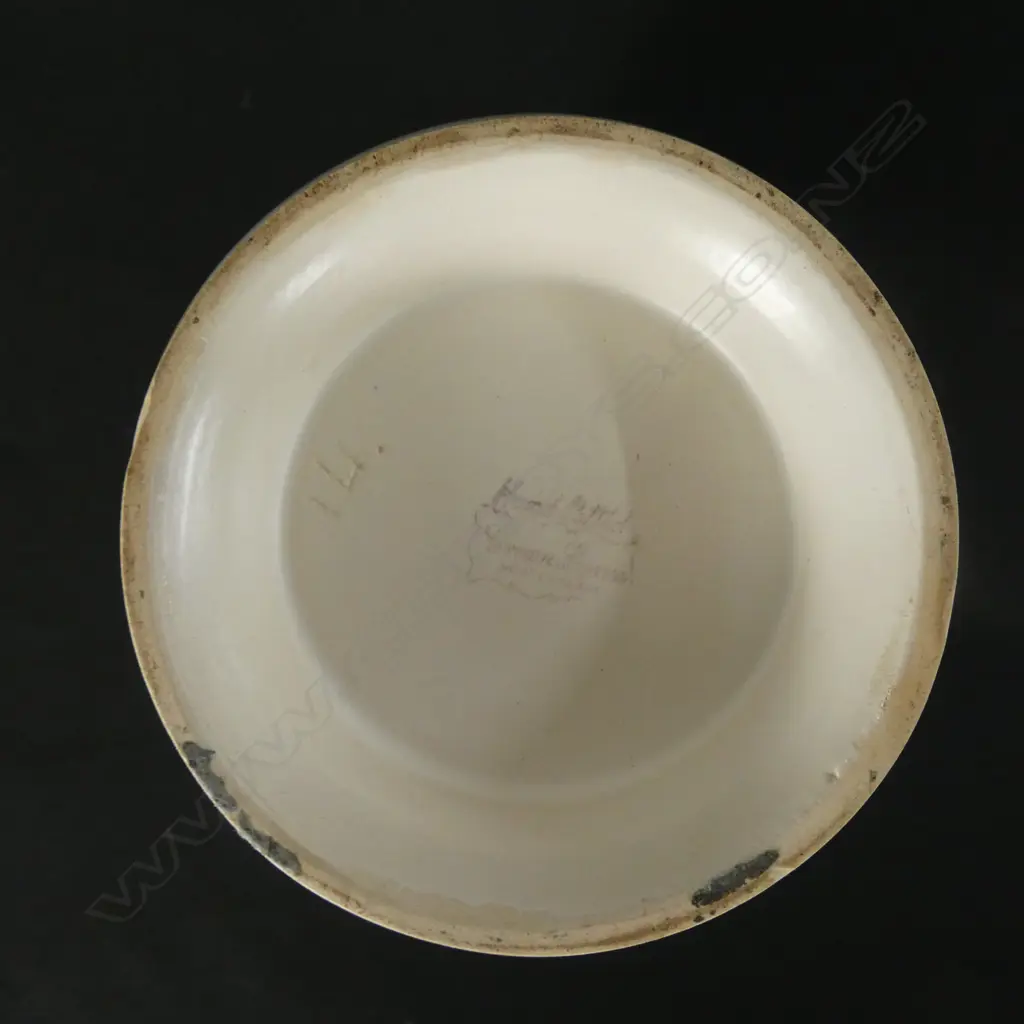 Crown Lynn Ernest Sufflebotham mid sized hand potted vase, Image 1++