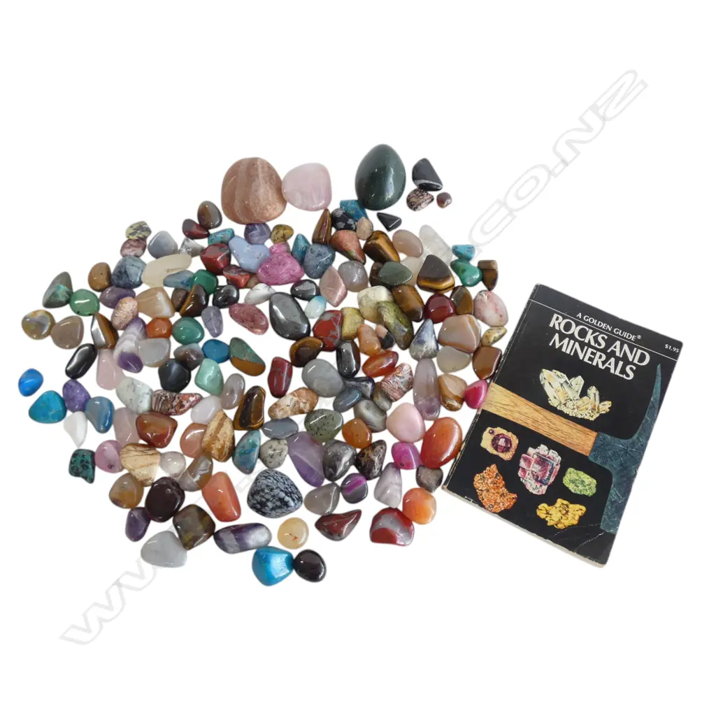 ASST. MINERALS/STONES Incl. A GOLDEN GUIDE Image 1++
