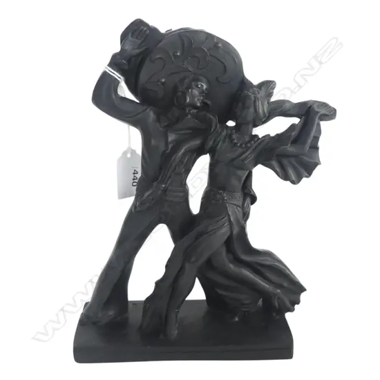 MEXICAN DANCING COUPLE FIGURINE H240mm
