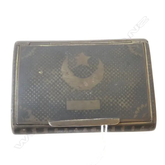 OTTOMAN SILVER & NIELLO SNUFF BOX 107gms