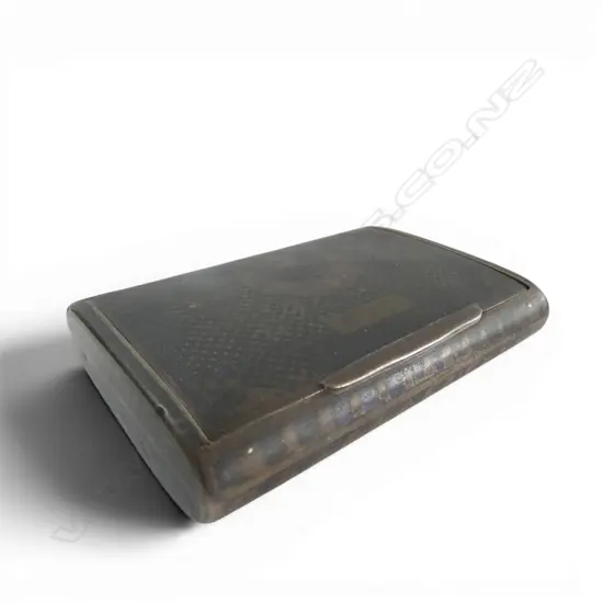 OTTOMAN SILVER & NIELLO SNUFF BOX 107gms