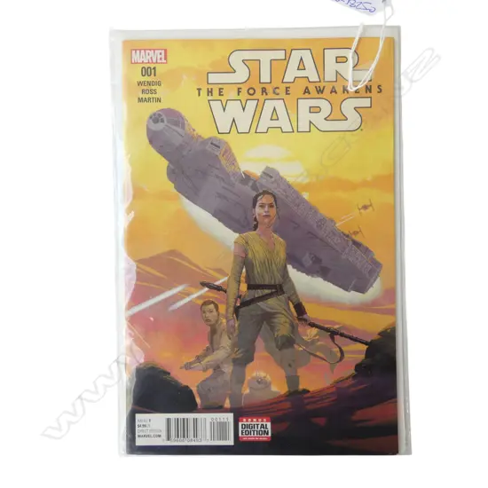 STAR WARS THE FORCE AWAKENS MARVEL COMIC 001 