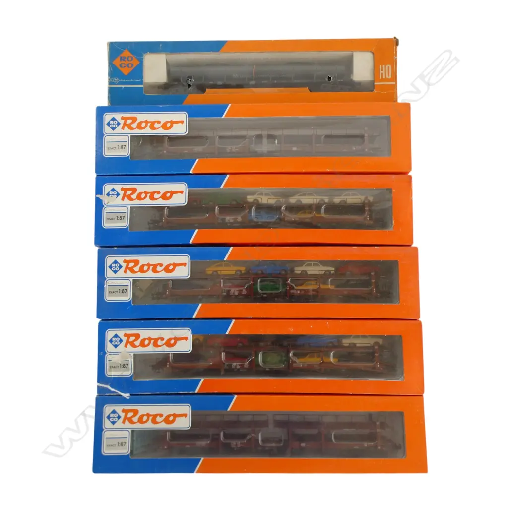 6 BOXED ROCO HO DB WAGONS 3x 46630 2x 46632 4361 Image 1++