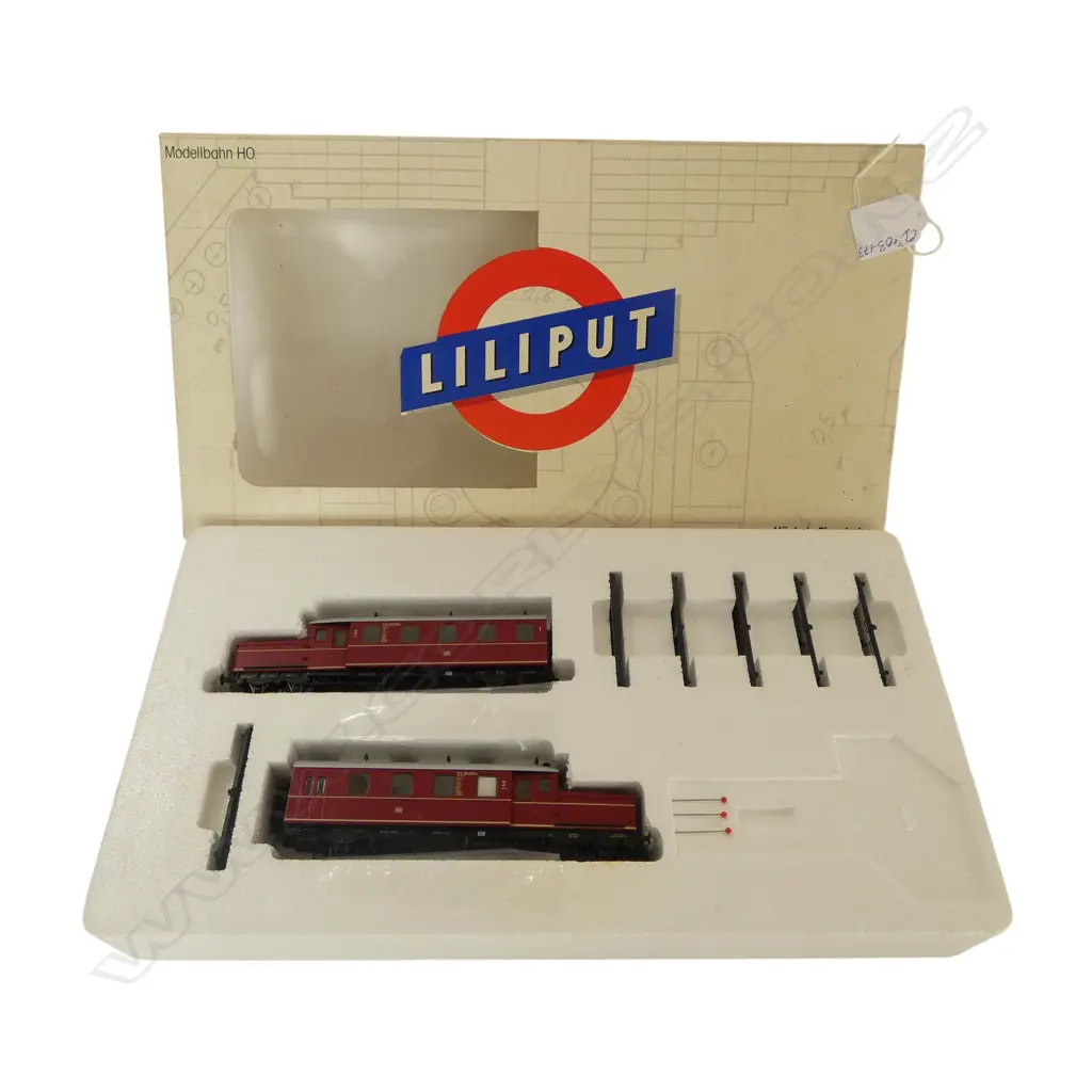 BOXED LILIPUT HO 177 03 RAILCAR ETA180 SET 177 03 Image 1++
