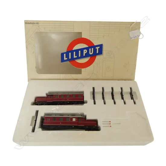 BOXED LILIPUT HO 177 03 RAILCAR ETA180 SET 177 03