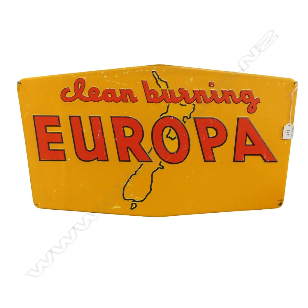 EUROPA TIN SIGN 590x330mm Image 1++