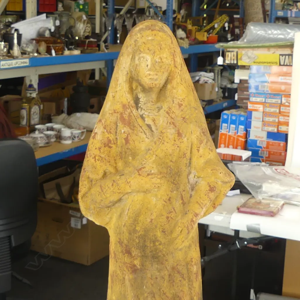 POTTERY WOMAN SCULPTURE H.700mm Image 1++