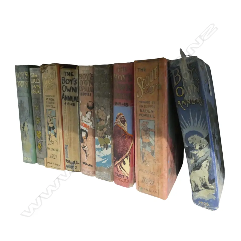 EARLY 20thC BOYS ANNUALS; BOYS OWN ETC Image 1++