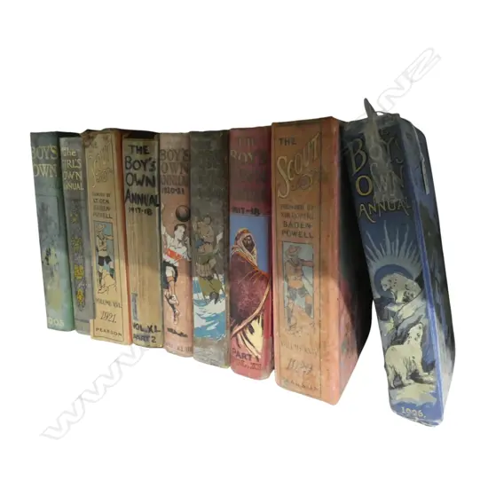 EARLY 20thC BOYS ANNUALS; BOYS OWN ETC