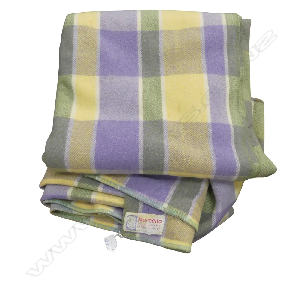 2 WOOL BLANKETS Image 1++