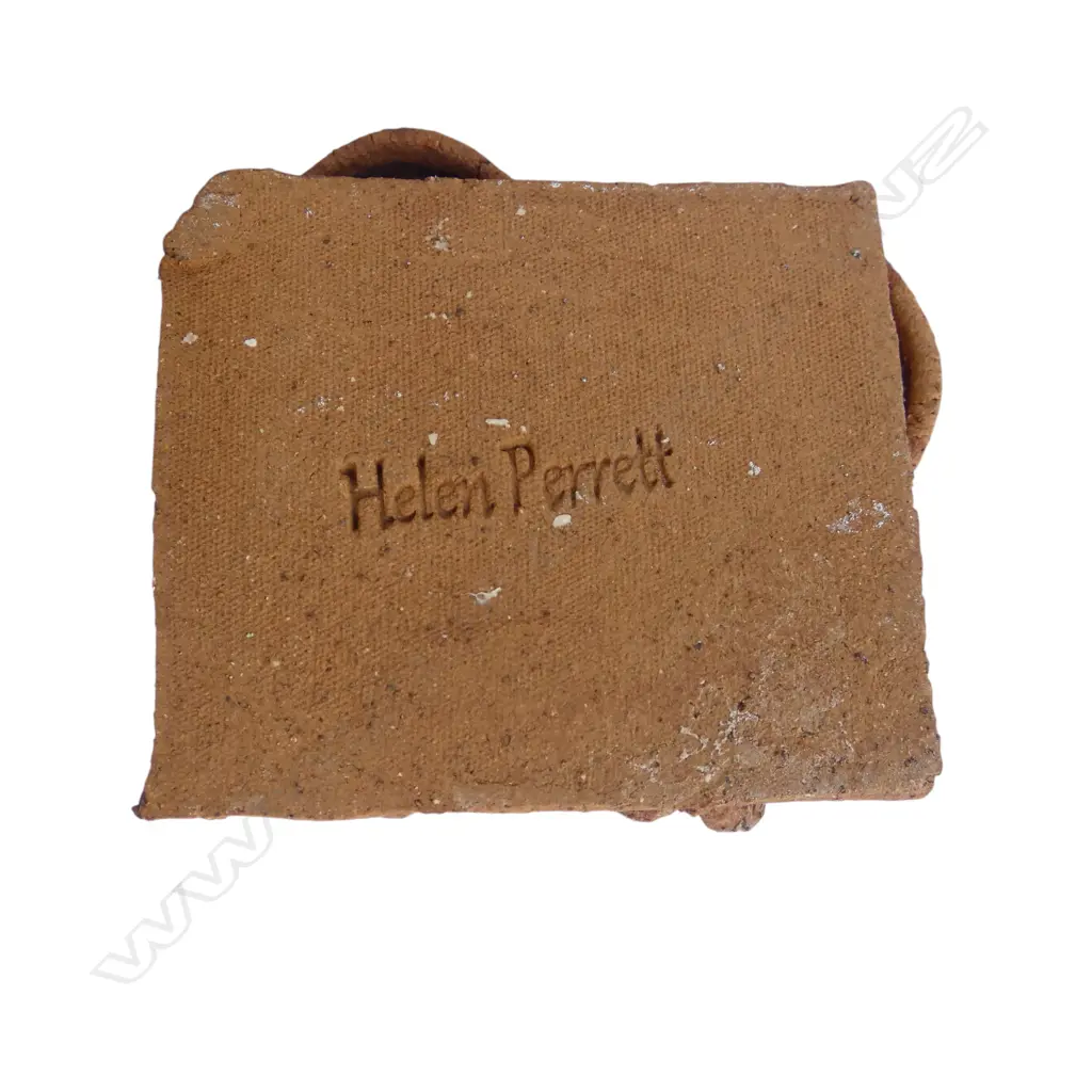 HELEN PERRETT POTTERY HARE woven cord neck scarf H.360mm Image 1++