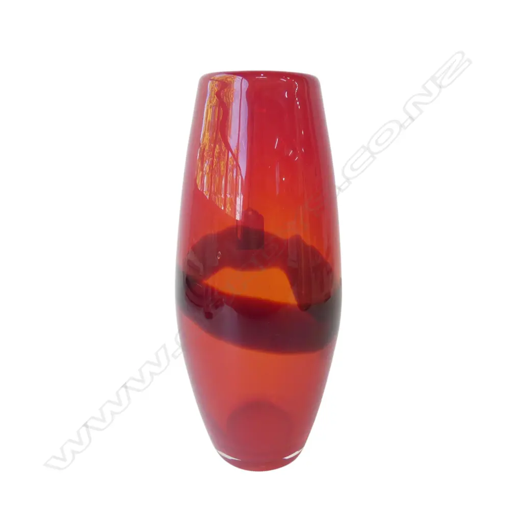 HOGLUND ART GLASS VASE H.275mm Image 1++