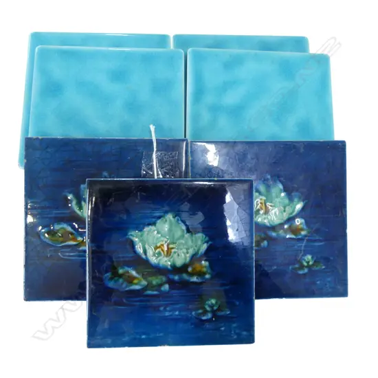 7 GLAZED TILES (3+4) 150x150mm