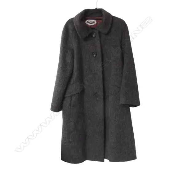 VINTAGE ITALIAN WINTER COAT, SIZE S