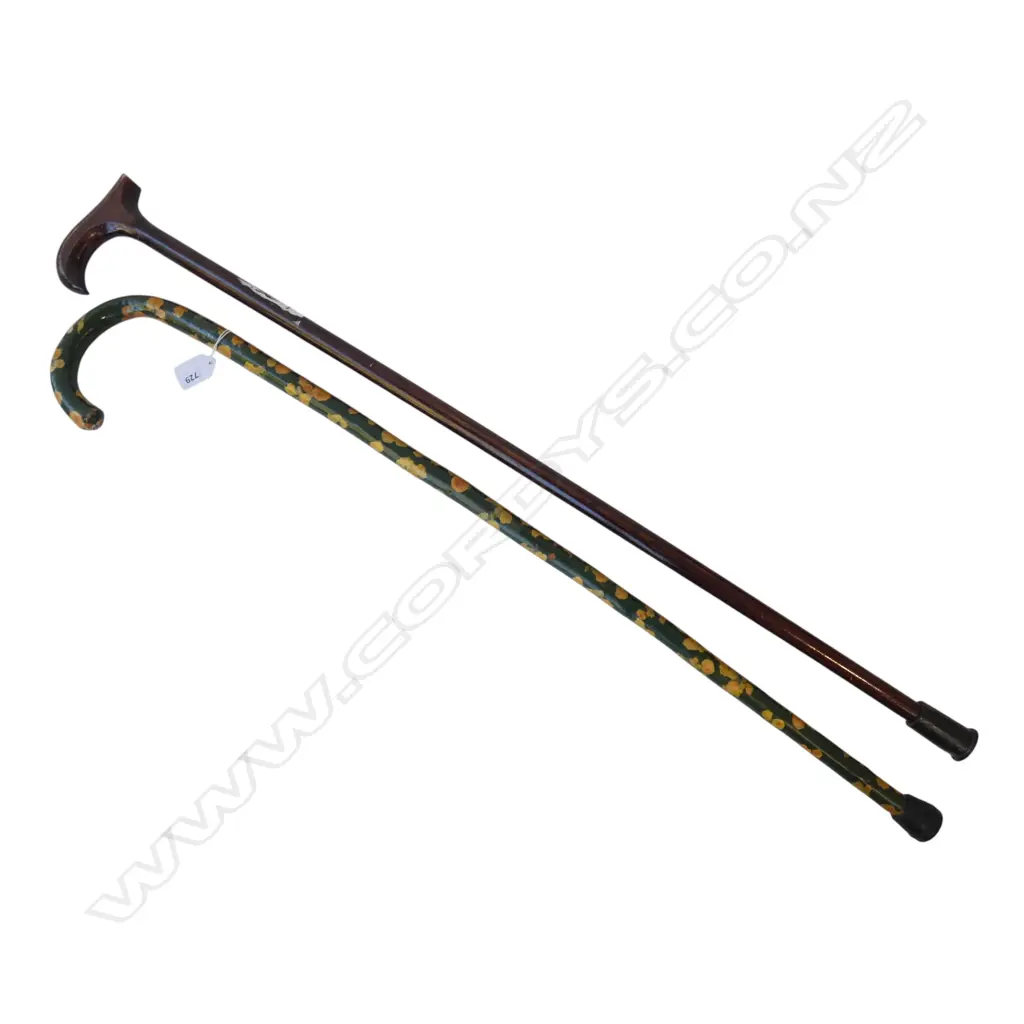 2 WALKING STICKS L.865mm Image 1++