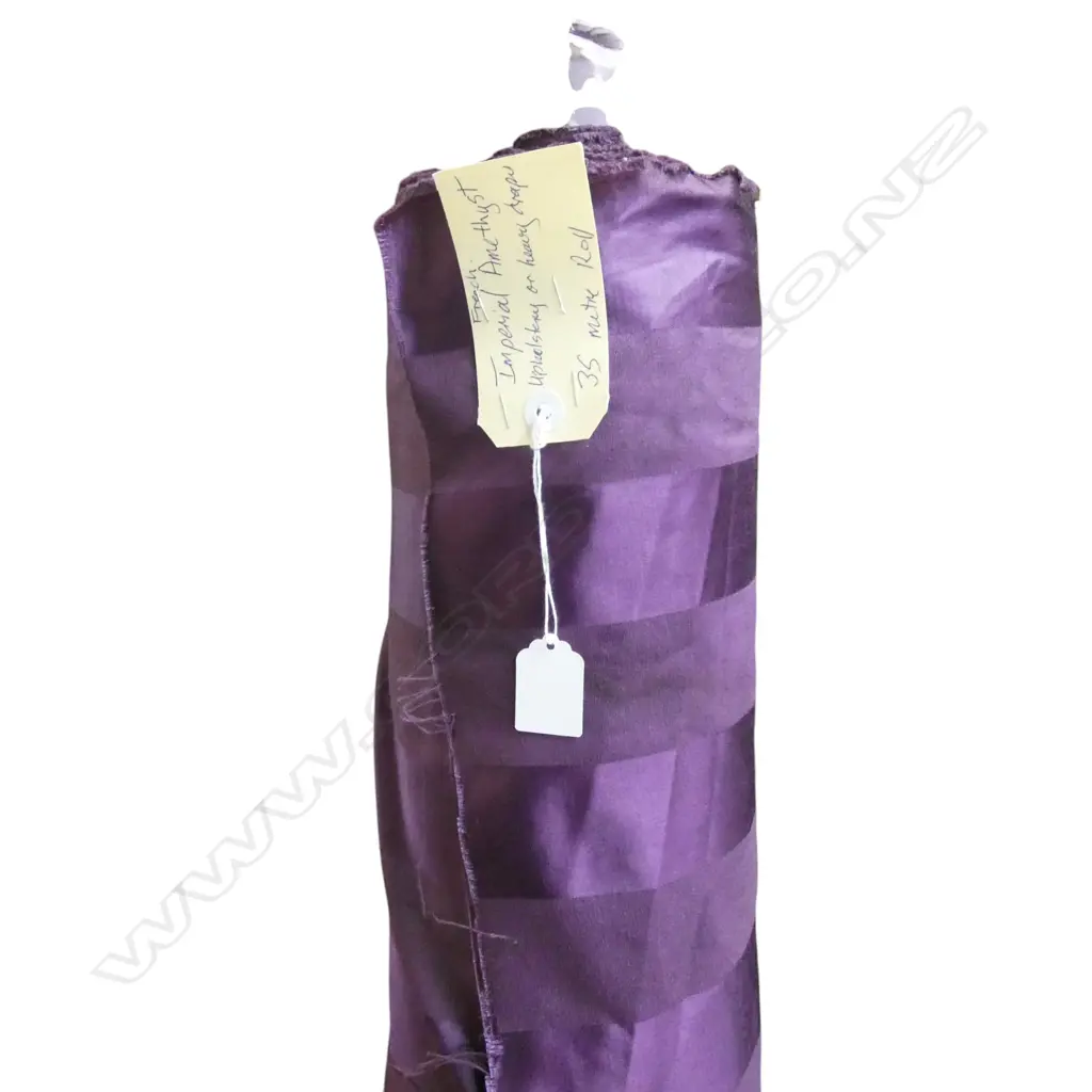 FABRIC BOLT; IMPERIAL AMETHYST, UPHOLSTERY, 35M ROLL Image 1++