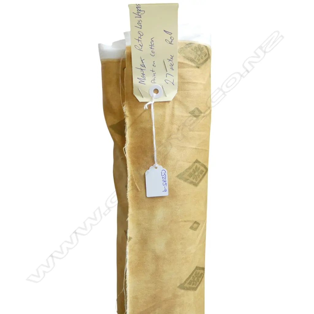 FABRIC BOLT; MERTON RETRO LAS VEGAS, PRINT ON COTTON, 27M ROLL Image 1++