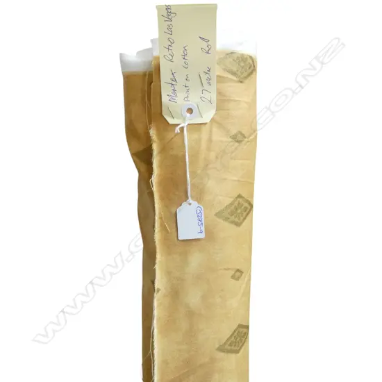 FABRIC BOLT; MERTON RETRO LAS VEGAS, PRINT ON COTTON, 27M ROLL