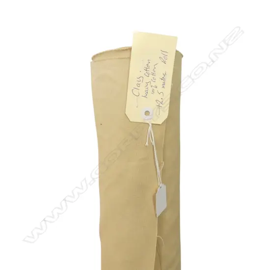 FABRIC BOLT, CLAY, HEAVY COTTON, 12.5M ROLL
