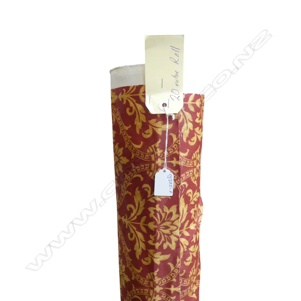 FABRIC BOLT; ROYAL RED 20M ROLL Image 1++