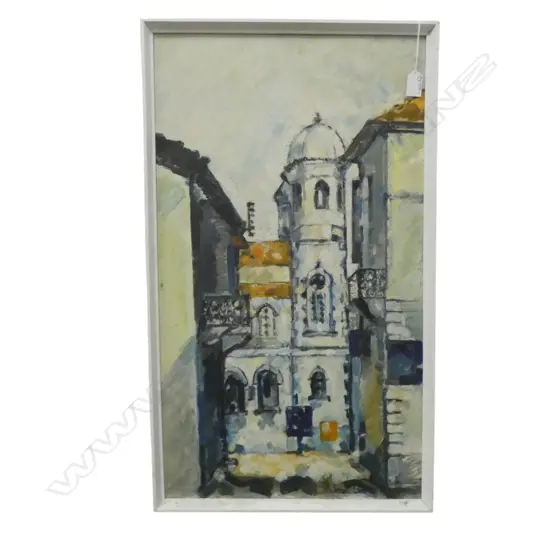 JENNIE SMITH, UNTITLED (1970), OIL, 960x390mm