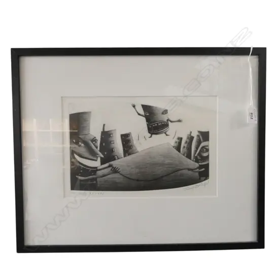 JENNY DOLEZEL, PLAYING AROUND, MEZZO PRINT Ed.16/20, 95x305mm