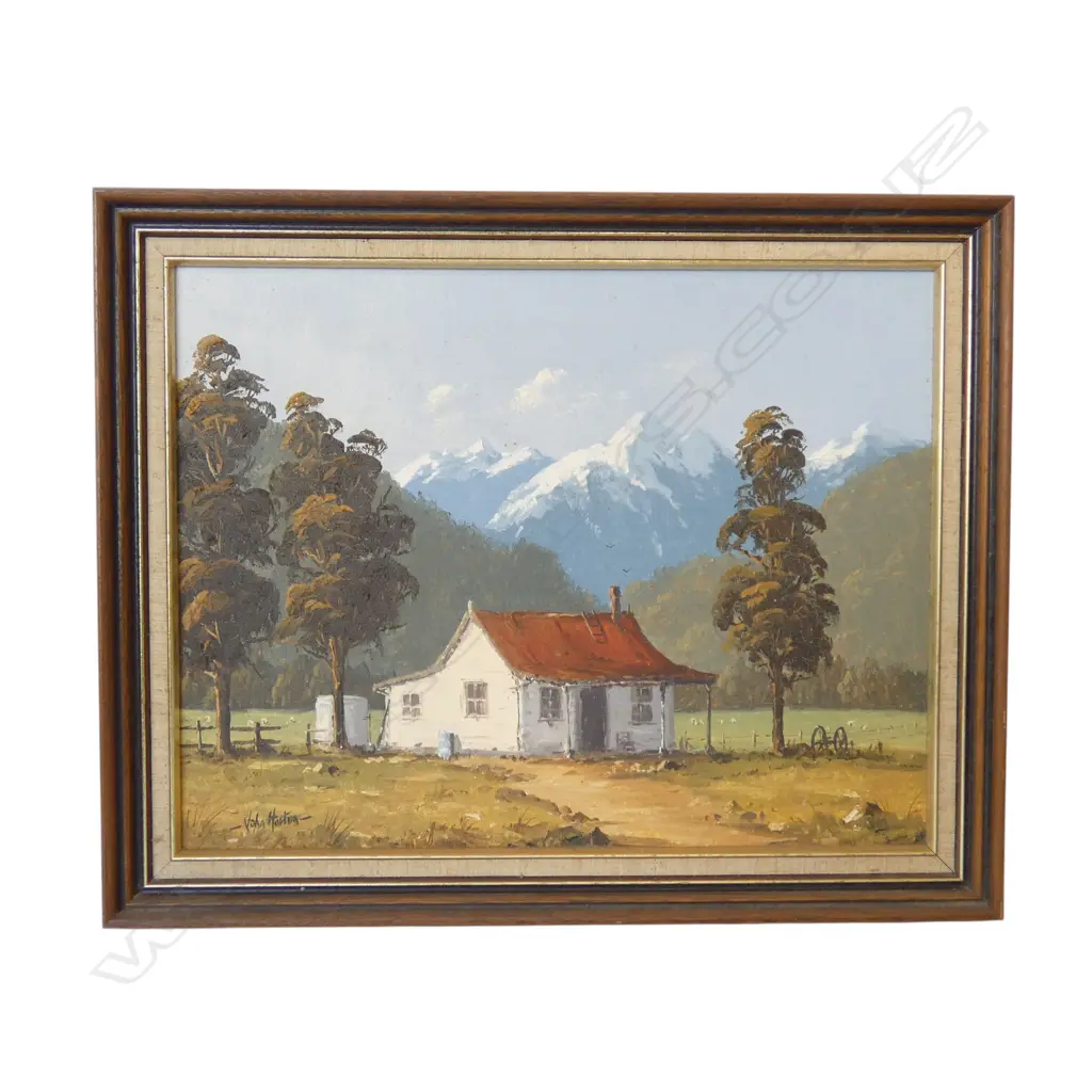 JOHN HORTON, WESTLAND COTTAGE, OIL ON BOARD, 340x440mm Image 1++